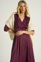 Midi-Kleid Plum Affair
