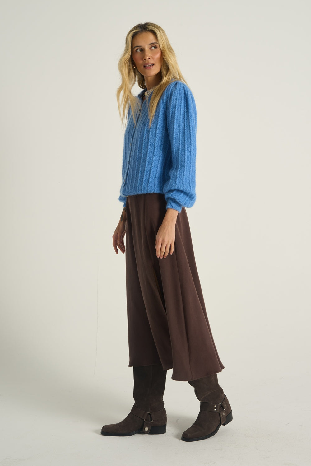 Cardigan en mélange de laine Cloud Nine