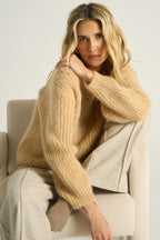 Lunar Calm mohair blend sweater