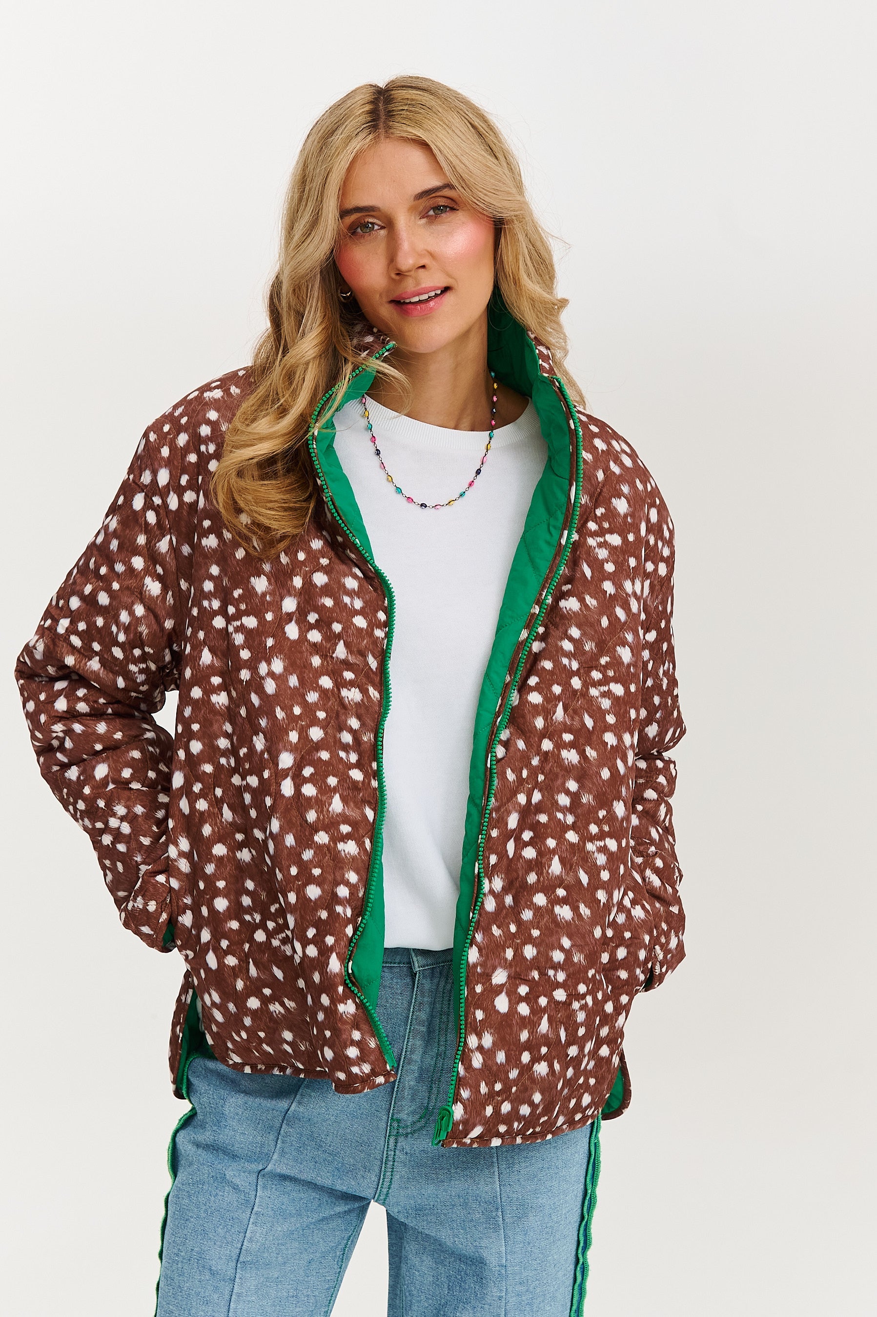 Poppy Bambi Mood double-sided jacket