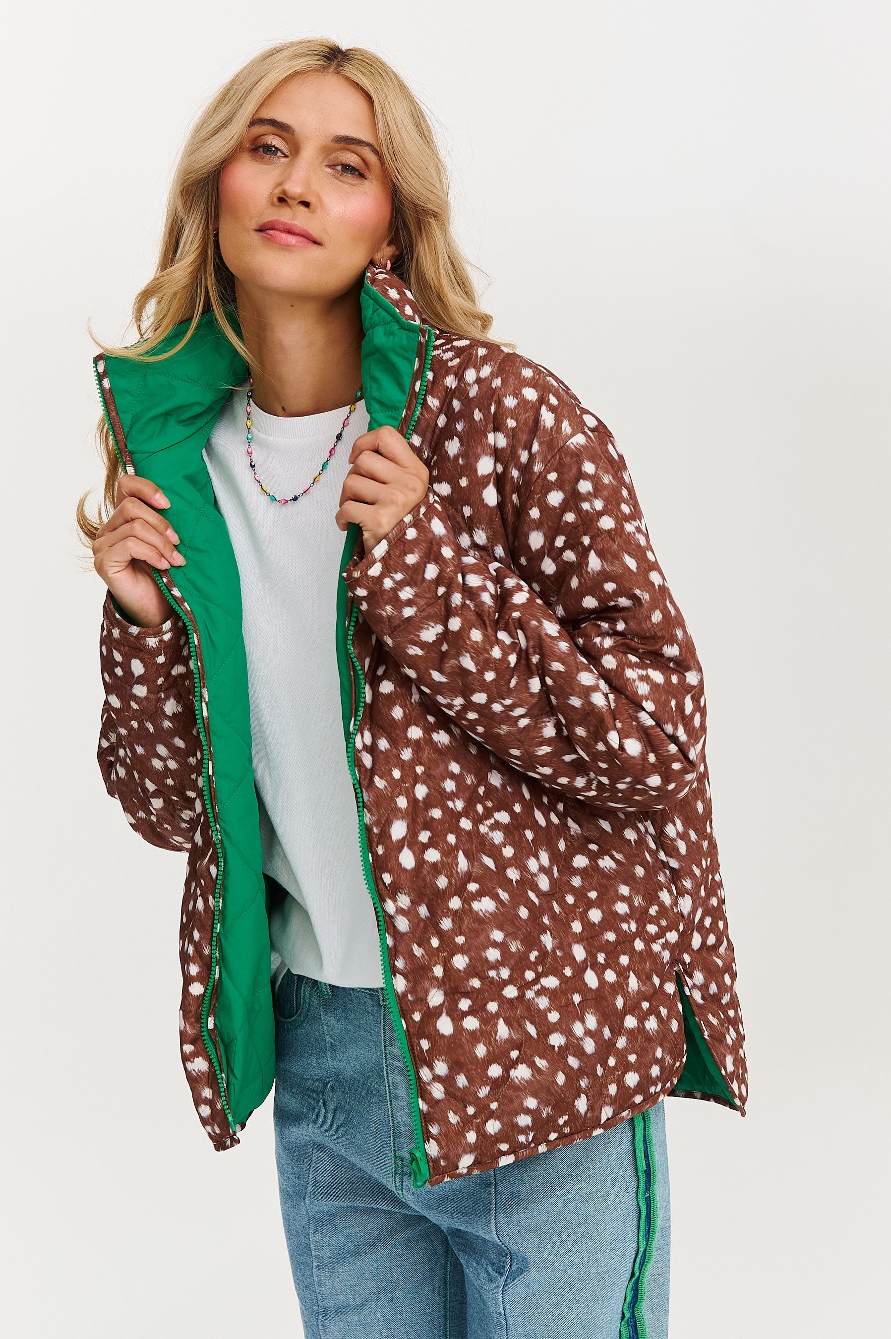 Poppy Bambi Mood double-sided jacket – NAOKO-STORE.com