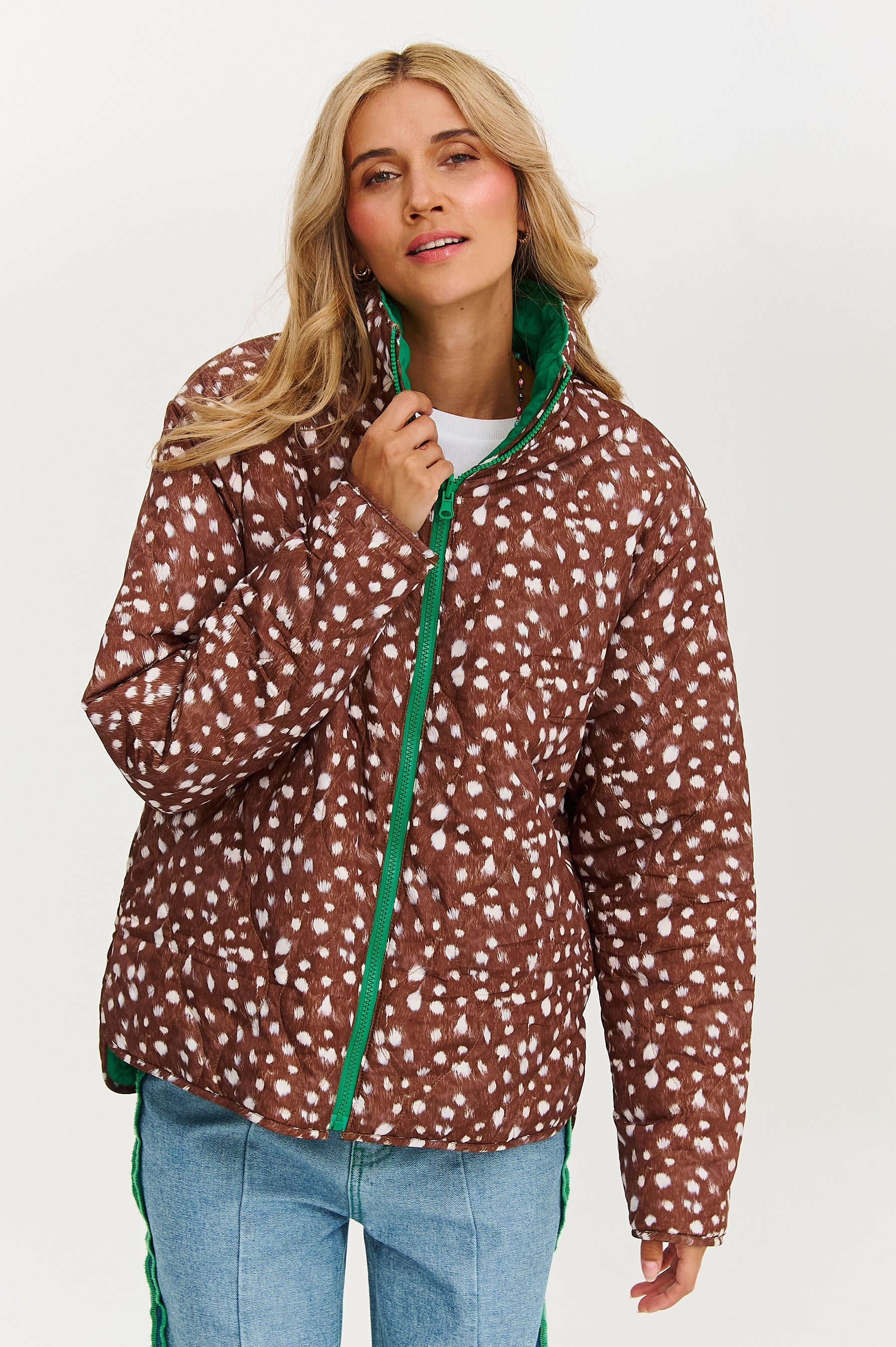 Poppy Bambi Mood double-sided jacket