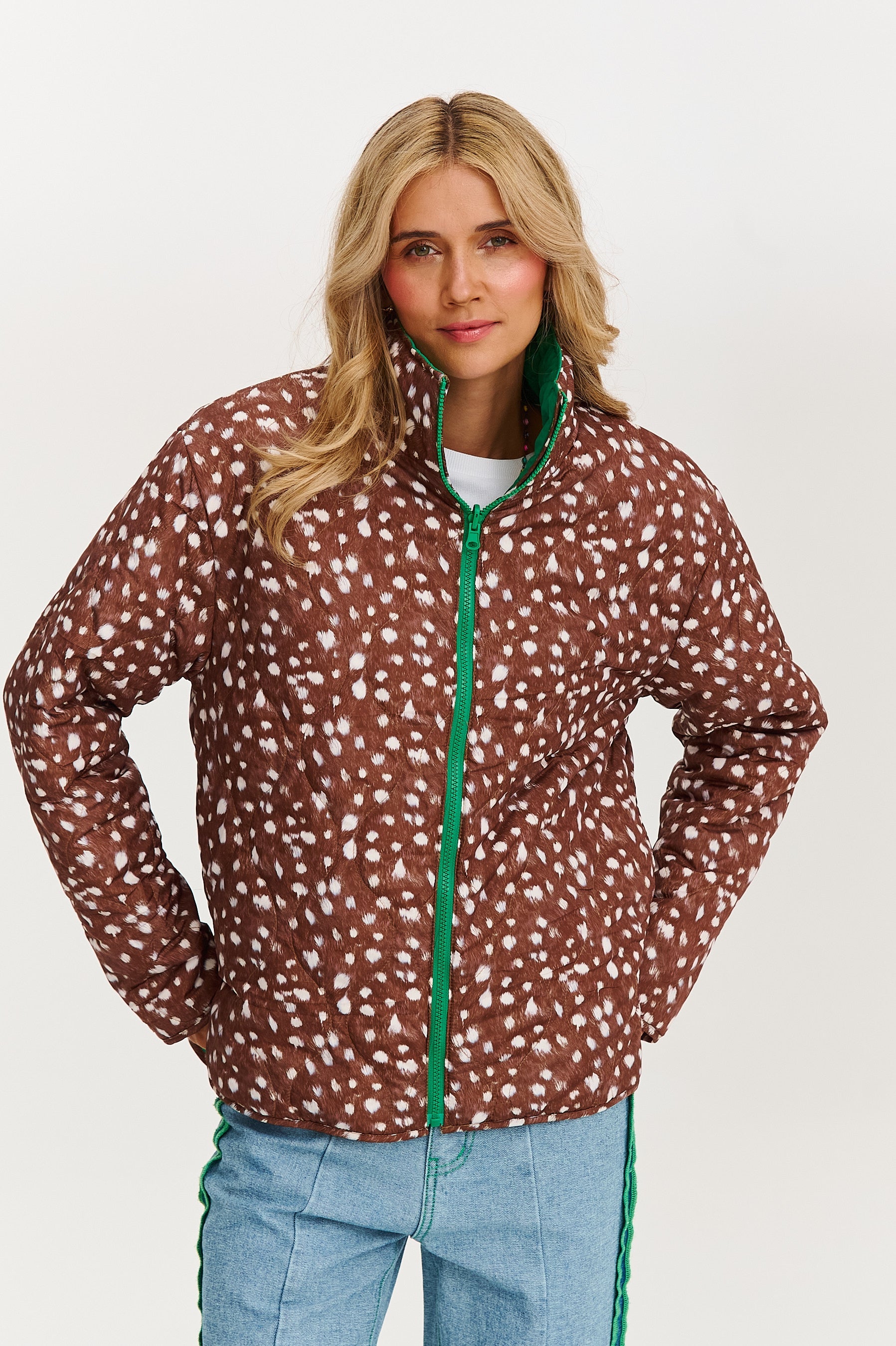 Poppy Bambi Mood double-sided jacket