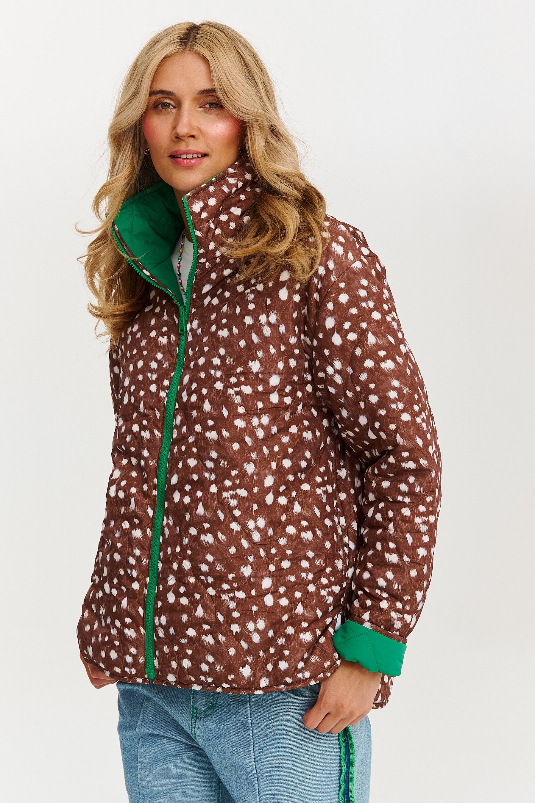 Poppy Bambi Mood double-sided jacket