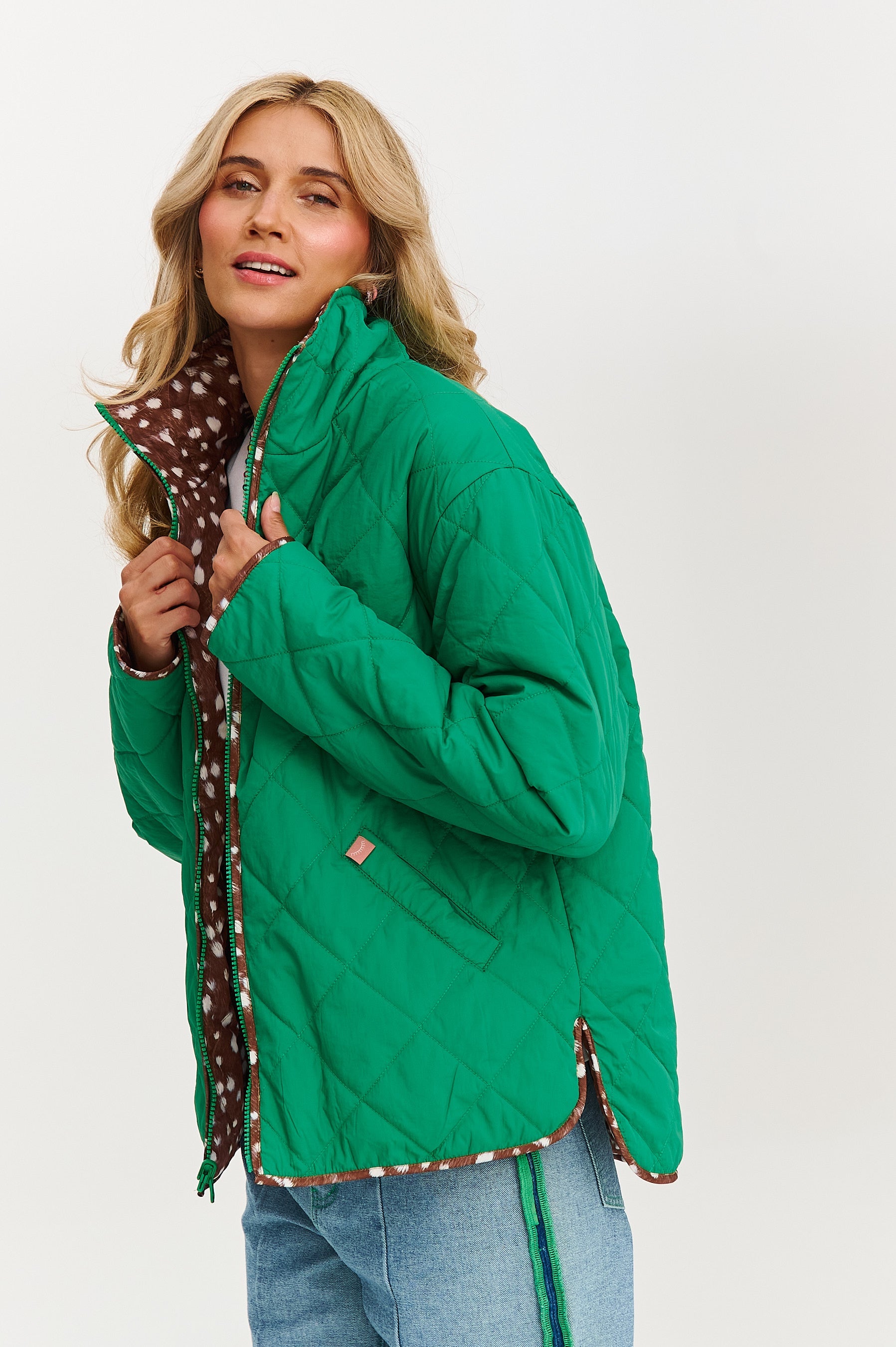 Poppy Bambi Mood double-sided jacket
