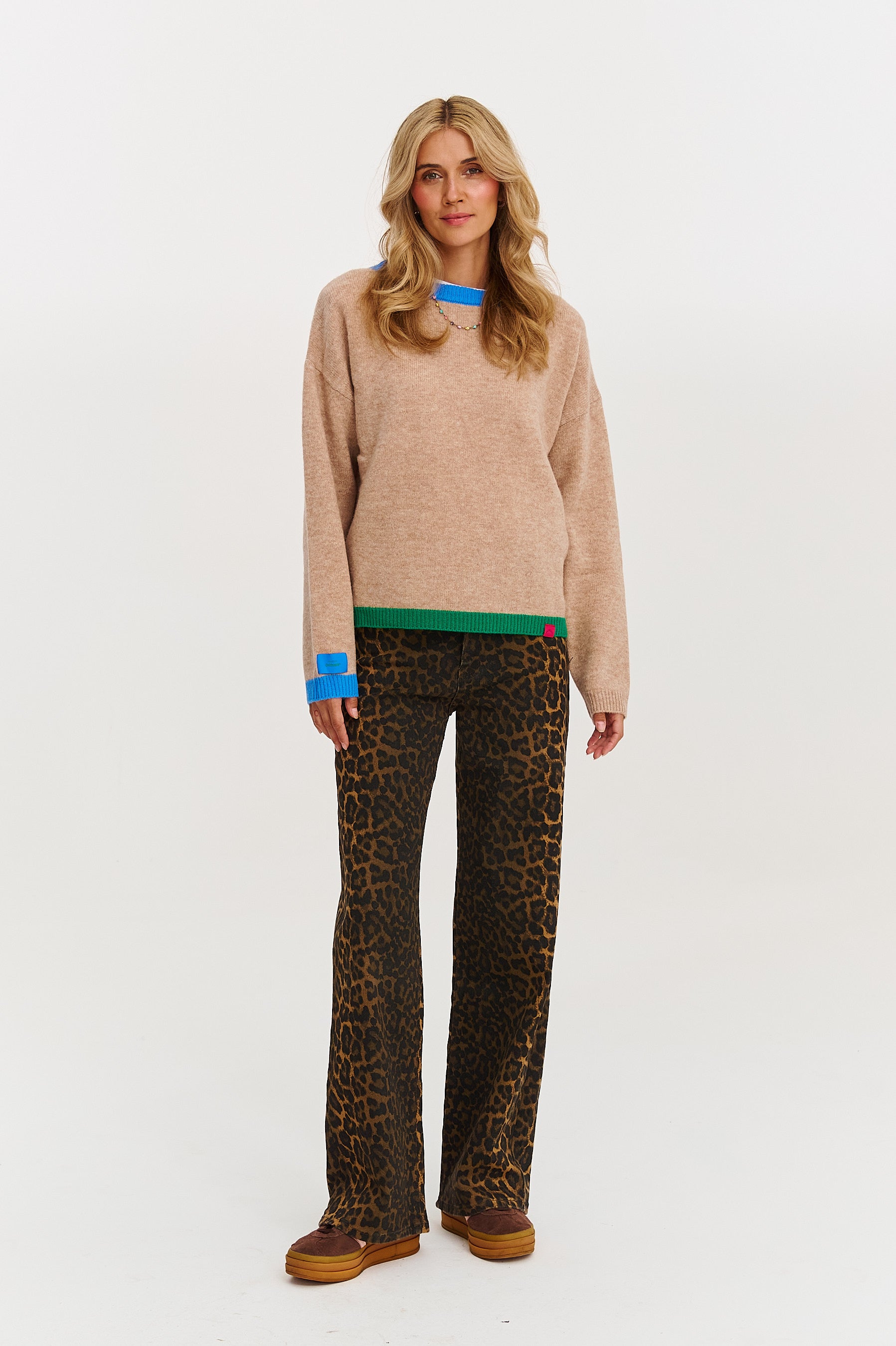 Frozen Rainbow wool sweater