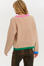 Frozen Rainbow wool sweater