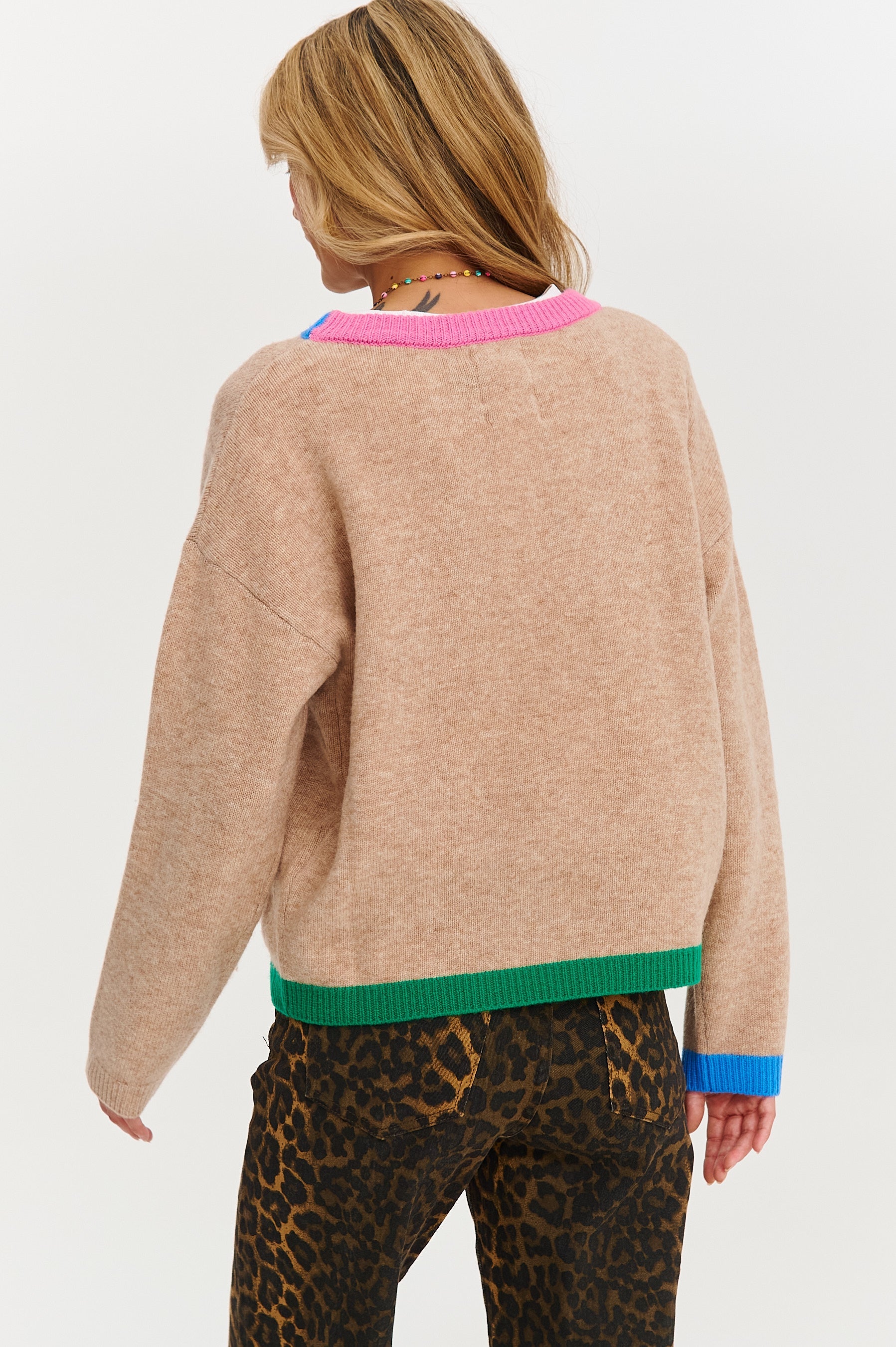 Frozen Rainbow wool sweater