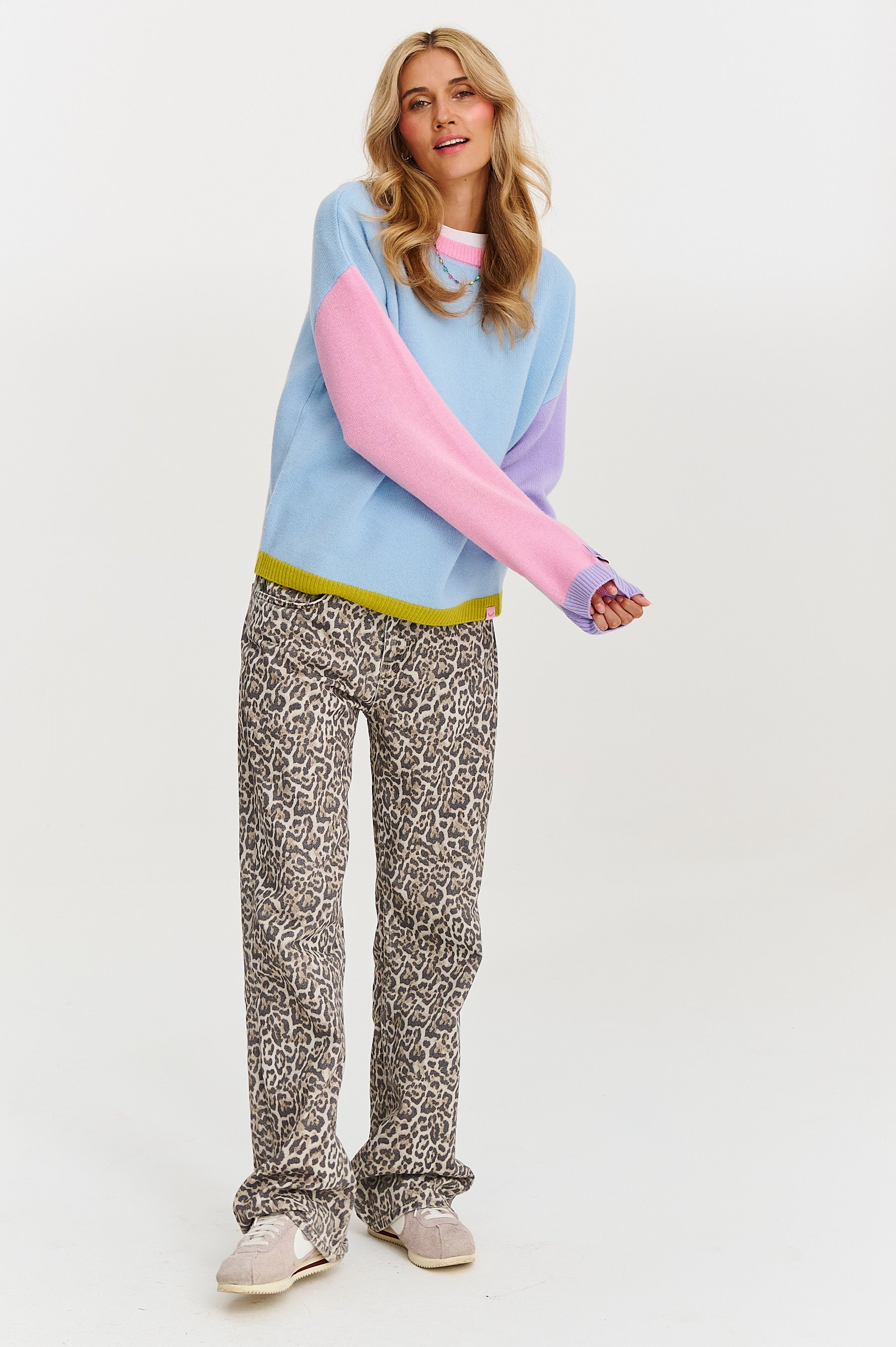 Painted Memories wool sweater