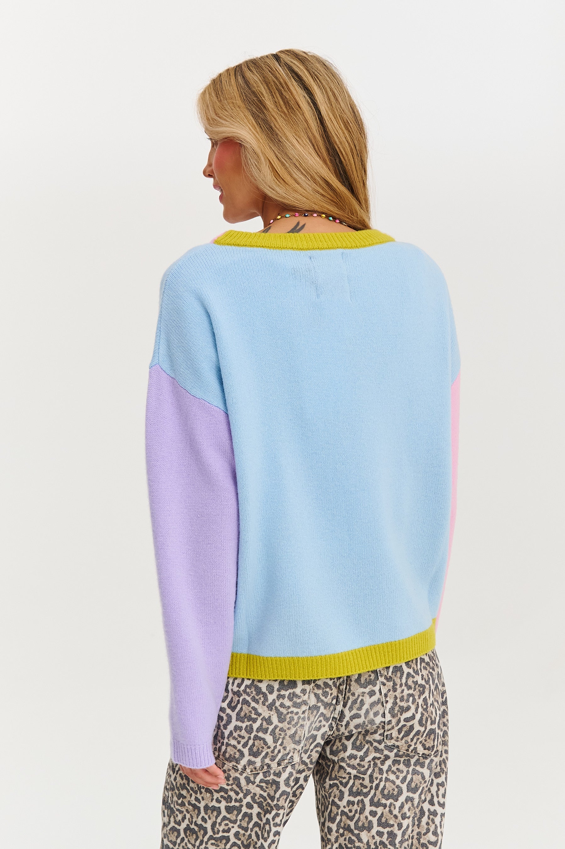 Painted Memories wool sweater