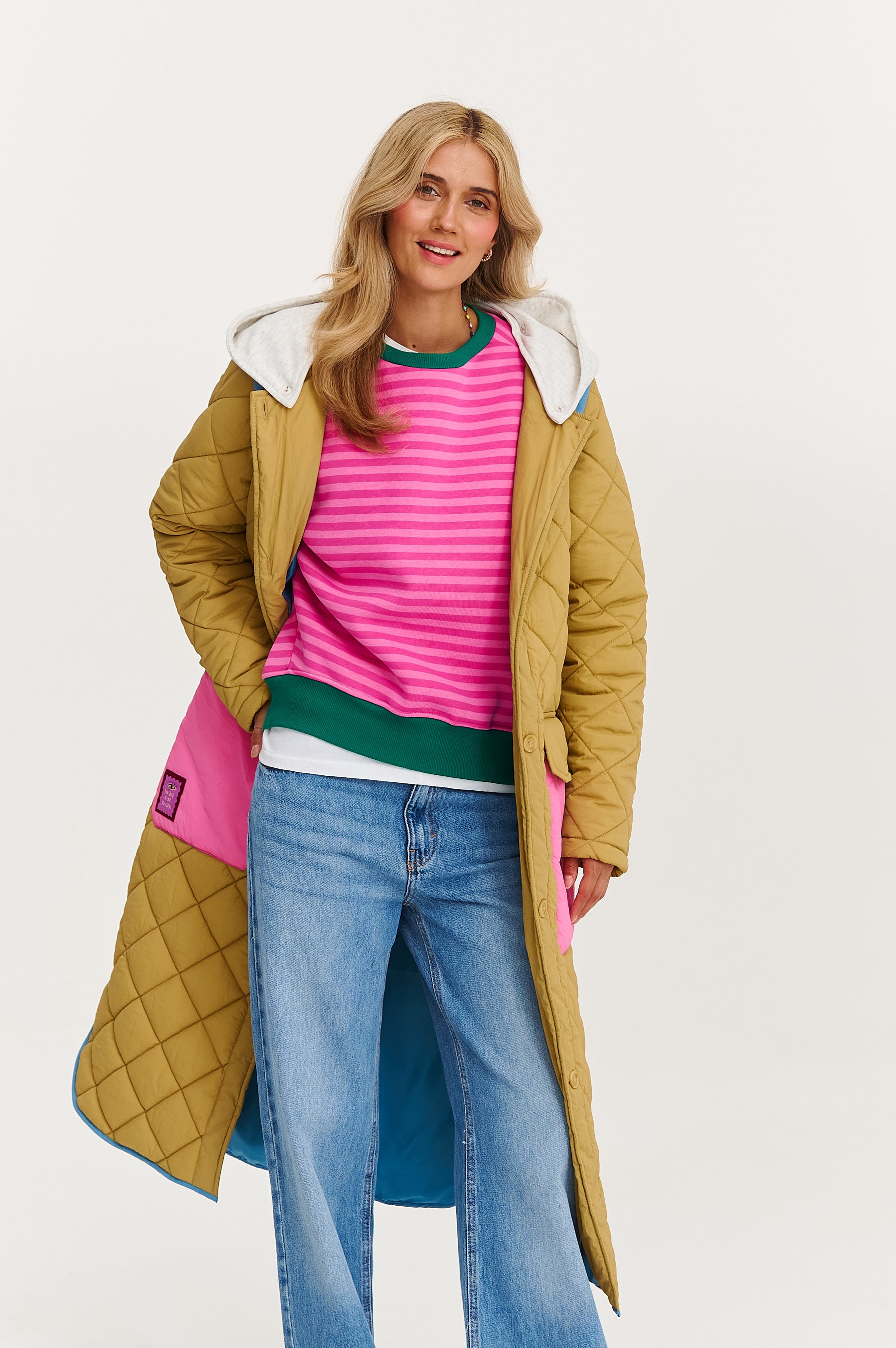 Warm Intentions coat with detachable sleeves – NAOKO-STORE.com