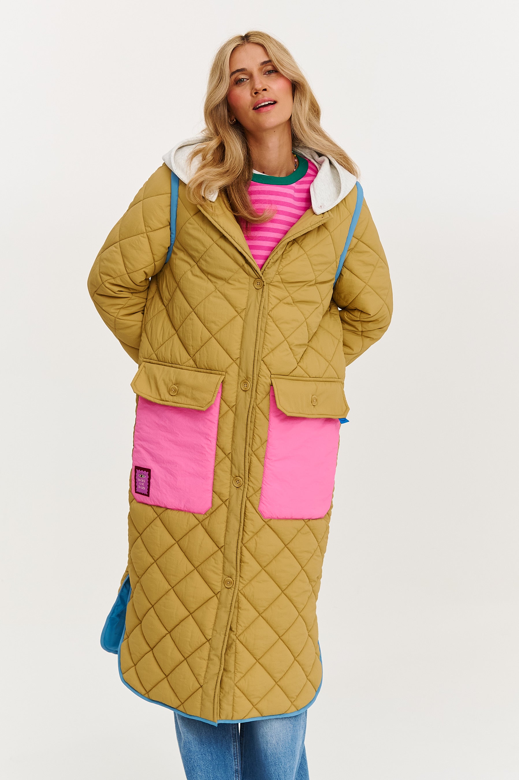 Warm Intentions coat with detachable sleeves – NAOKO-STORE.com