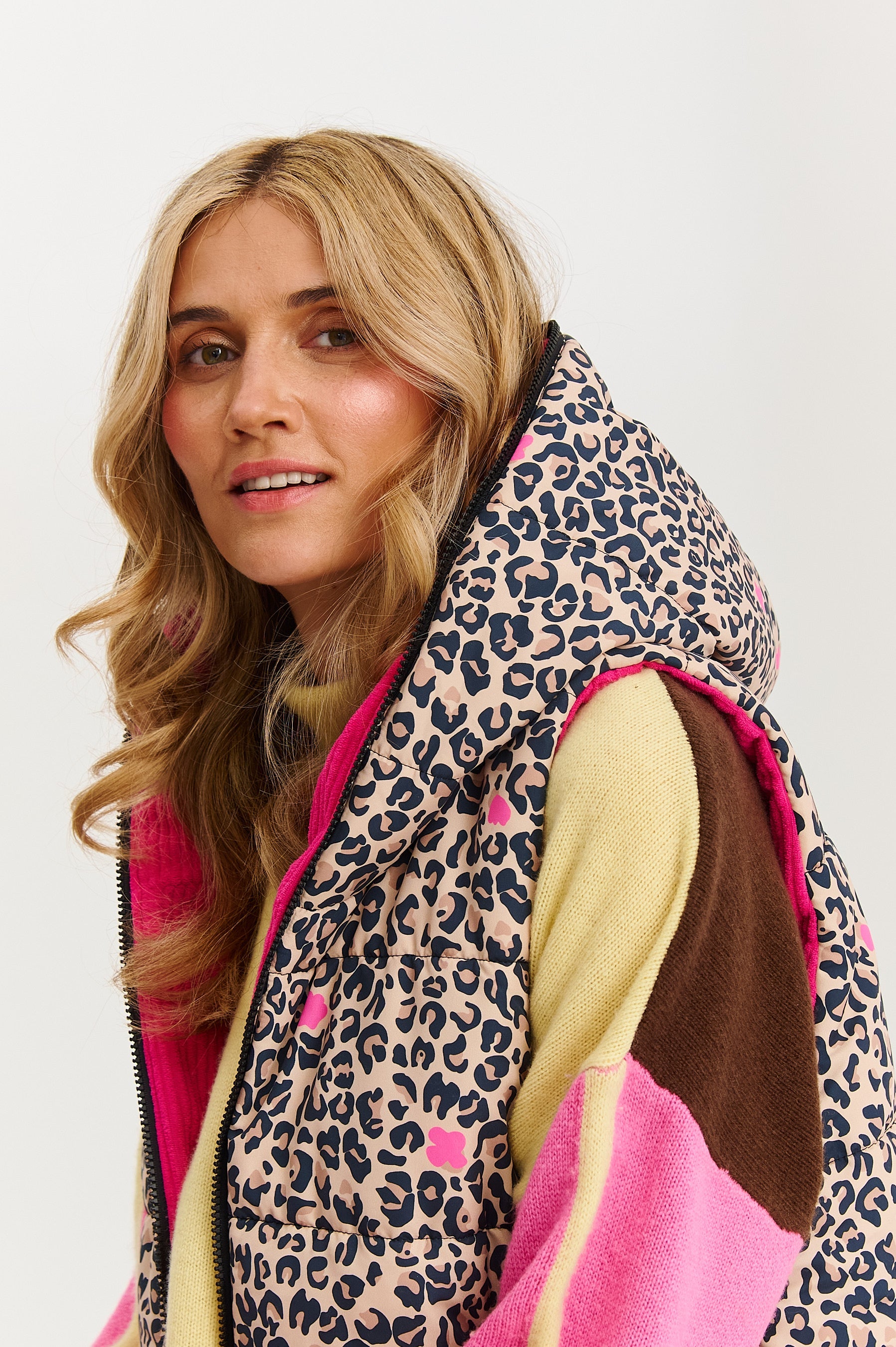 Gilet réversible Pink Panther