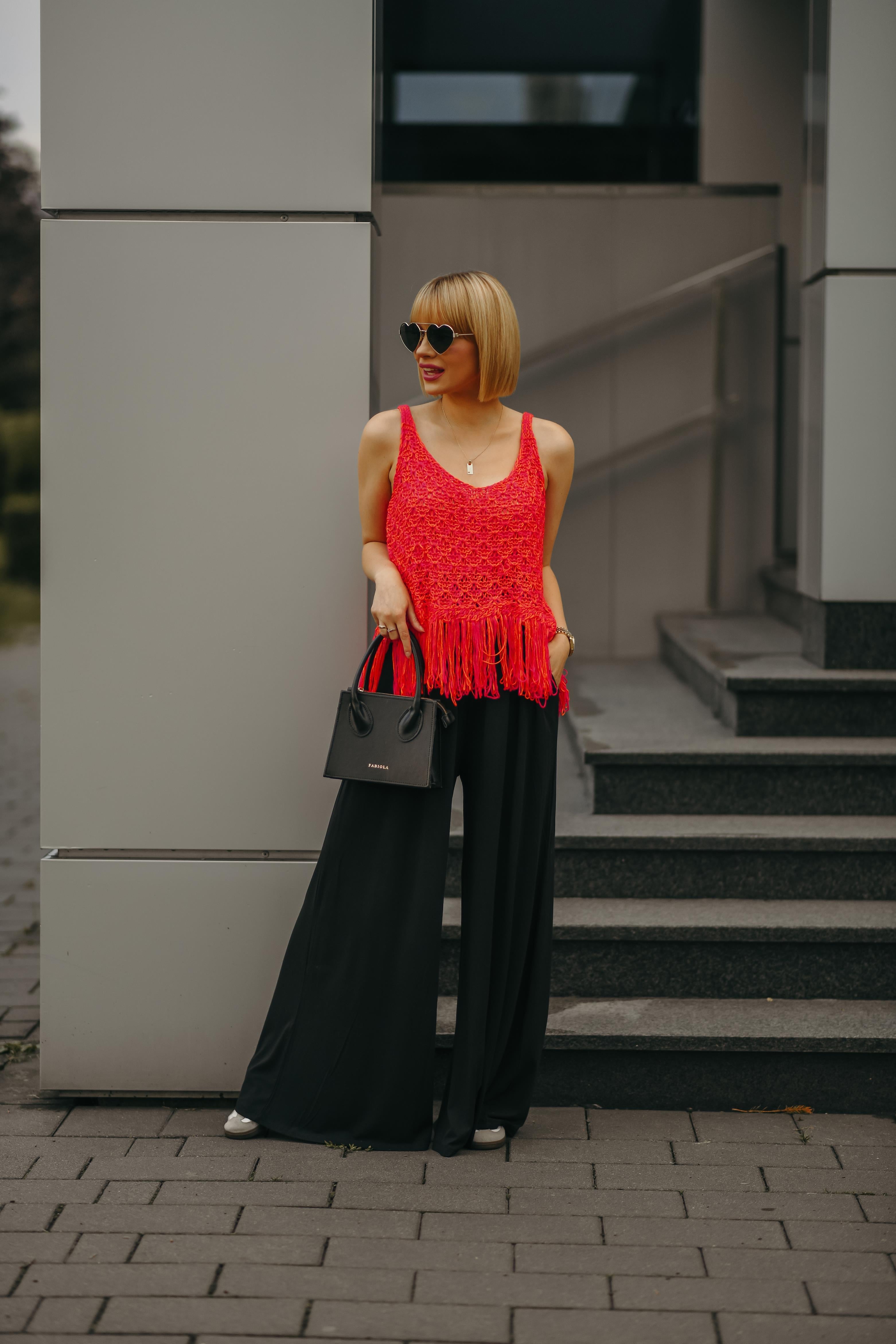 Moon Raising wide trousers