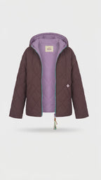 Poppy Cinnamon Dusk Reversible Hooded Jacket