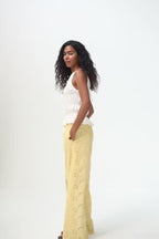 Sunspot Days openwork trousers