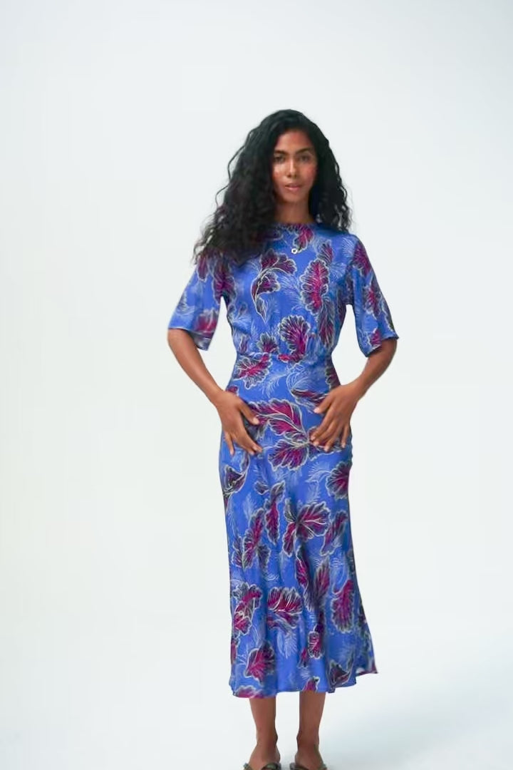 Porto Santo Reversible Midi Dress