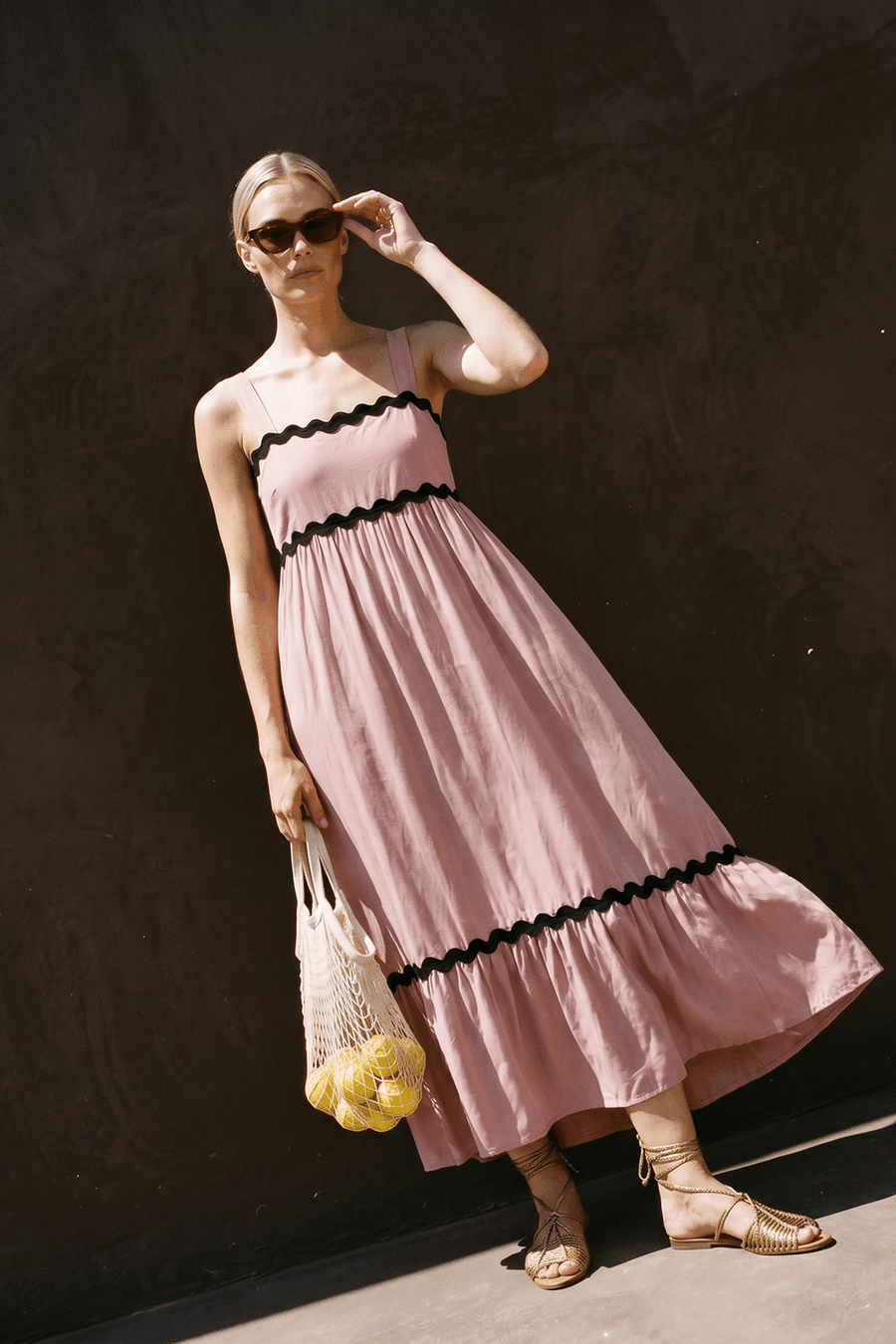 Rosewater Kiss Midikleid