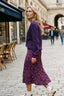 Plum Poetry midi-rok