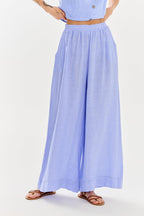 Pantaloni largi din in Light Breeze