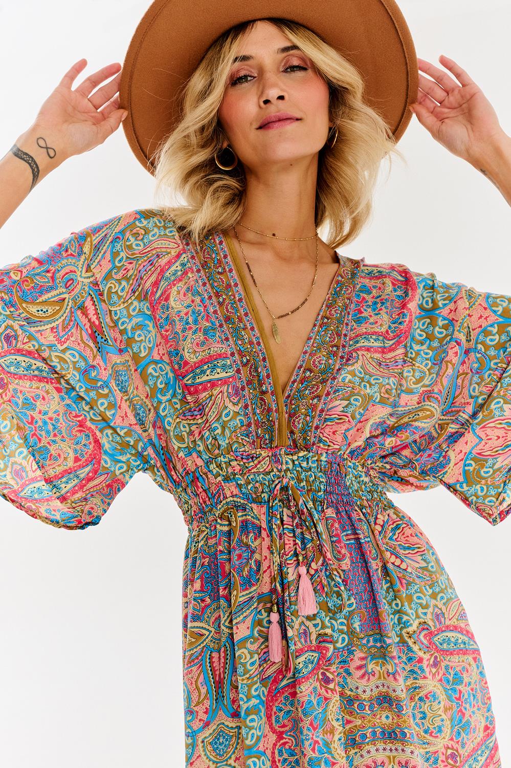 hippy maxi dress Hippie Soul maxi dress – NAOKO-STORE.com