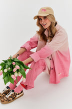 Pantaloni din denim Strawberry Bubblegum