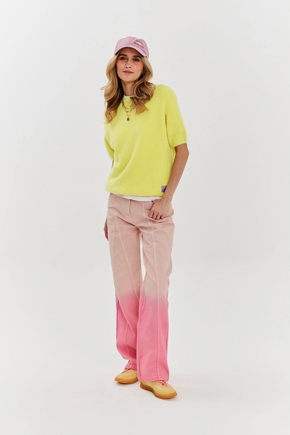 Sunshine short sleeve sweater
