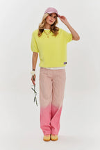 Sunshine short sleeve sweater