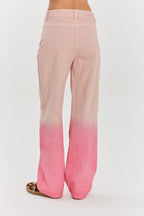 Pantaloni din denim Strawberry Bubblegum