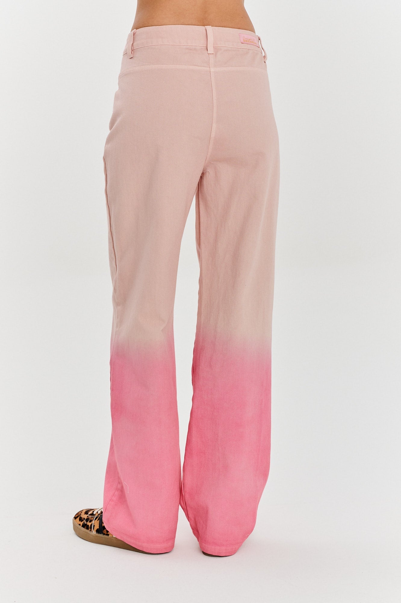 Pantaloni din denim Strawberry Bubblegum