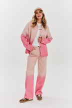 Pantaloni din denim Strawberry Bubblegum