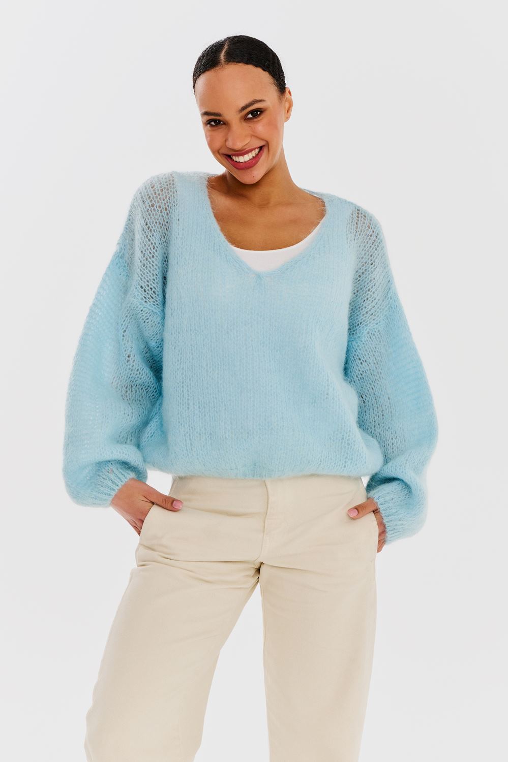 Lunar Lullaby Mohair-Pullover