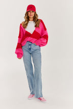 Berry Blush Cardigan