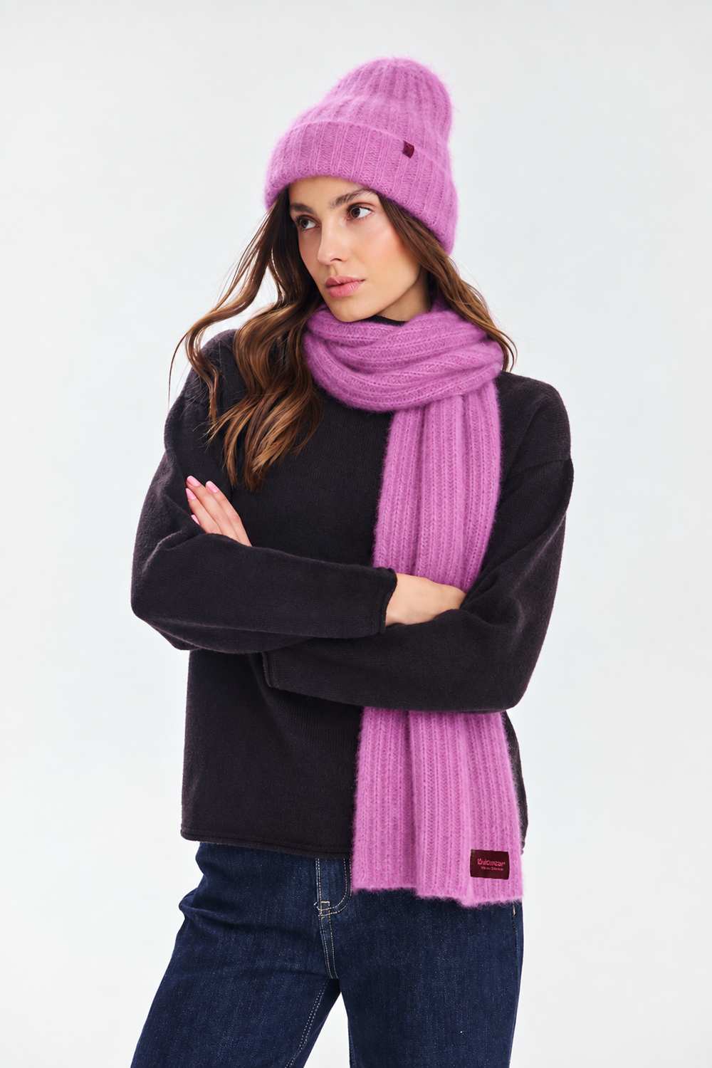Fluffy Bubblegum Scarf