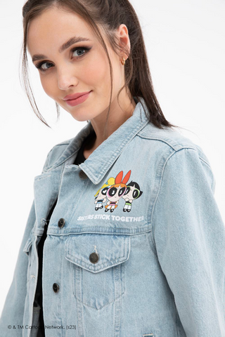 Girl power 2025 denim jacket
