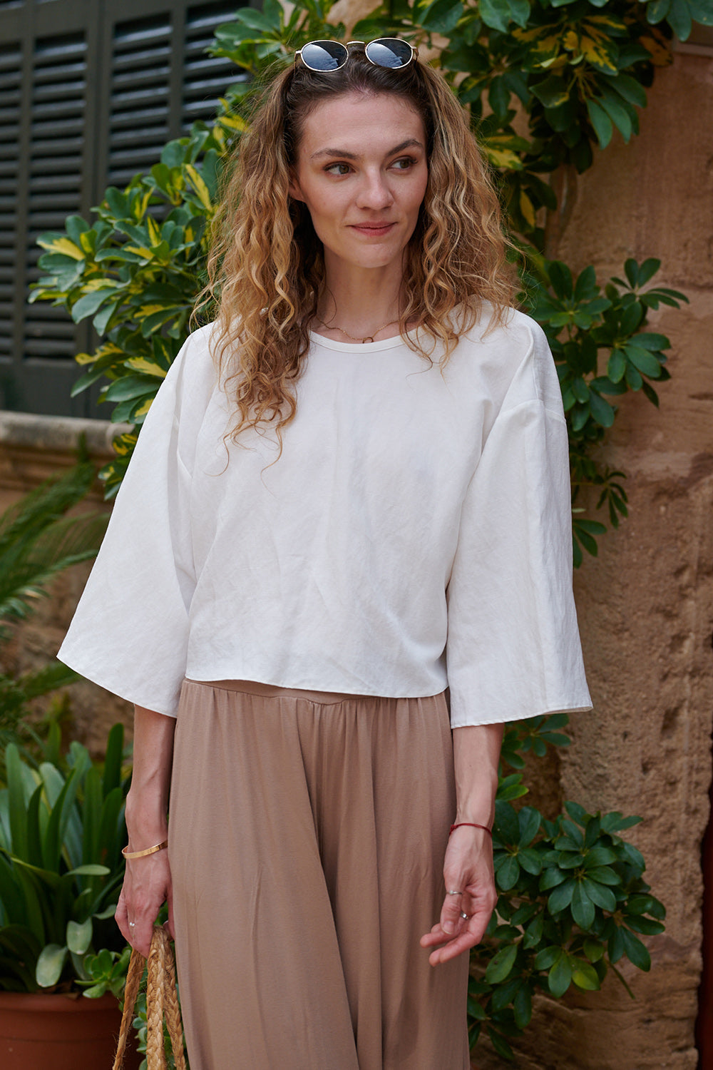 Ivory Moon multiway blouse