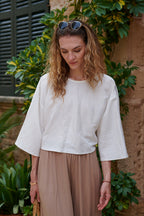 Ivory Moon multiway blouse
