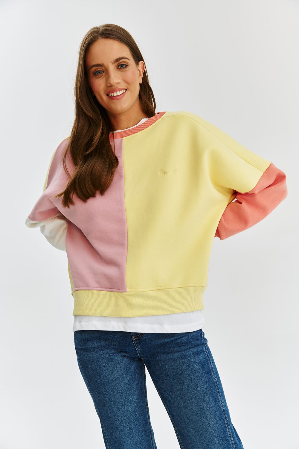 Color Clash sweatshirt