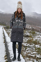 Manteau matelassé réversible Moss Garden