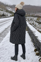 Manteau matelassé réversible Moss Garden