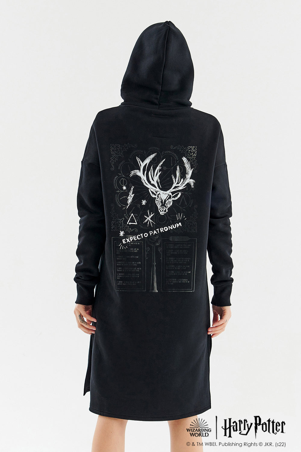 Expecto Patronum Longline hoodie