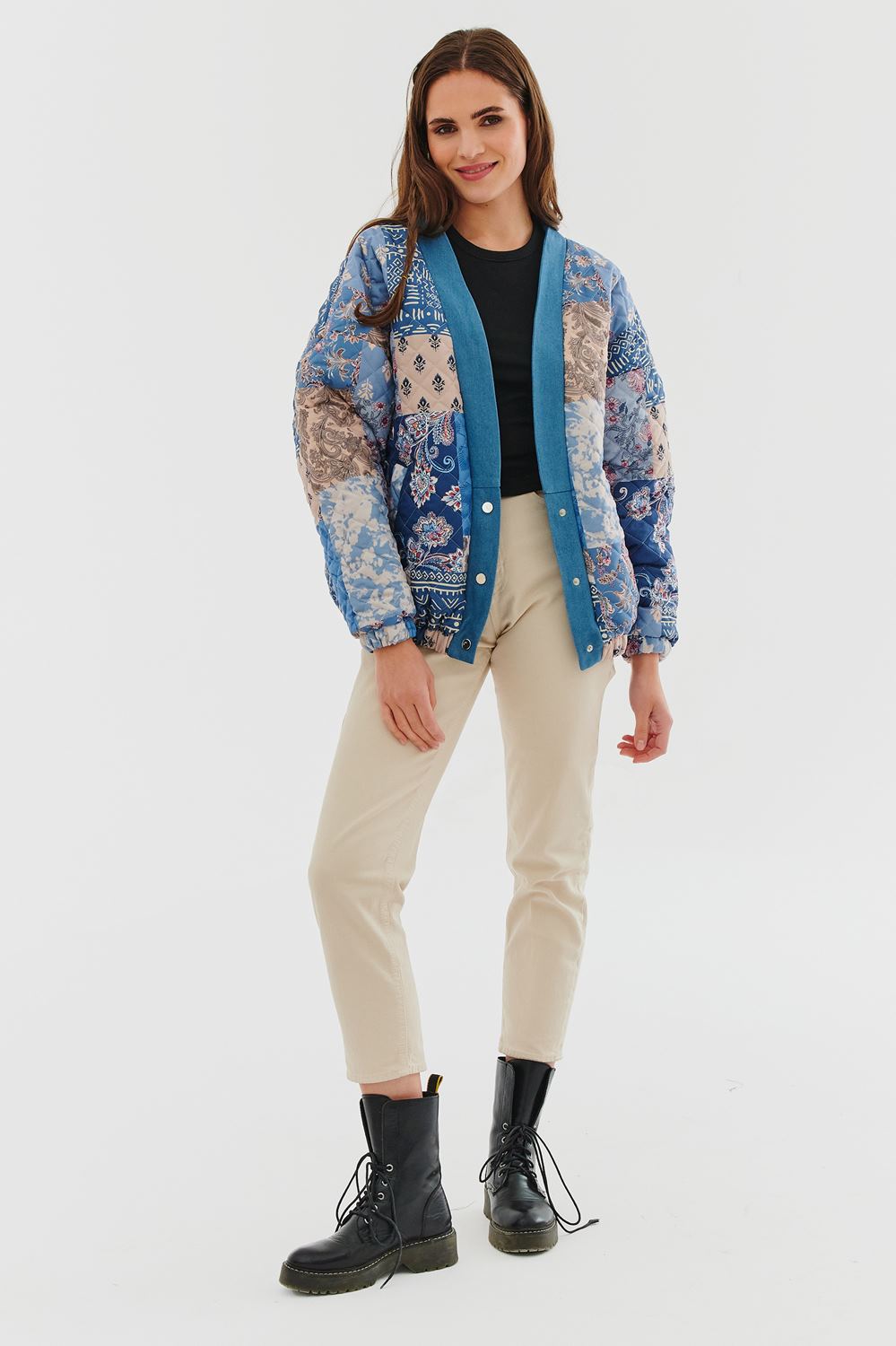 Patchwork Paradise lightweight quilted jacket