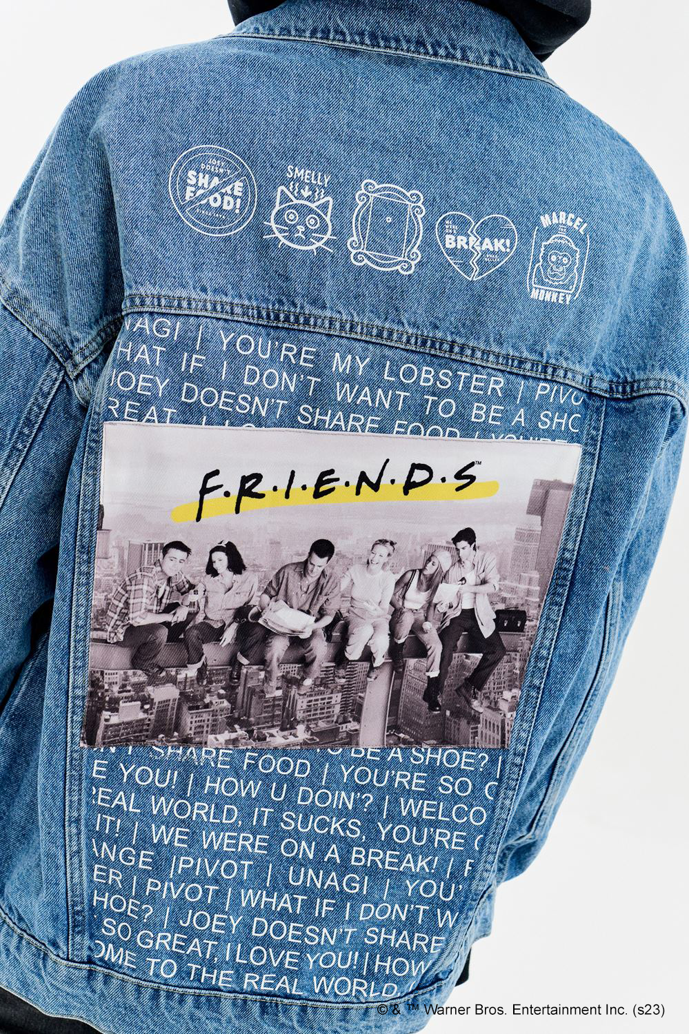 Friends denim jacket