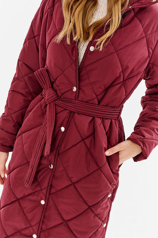 Cherry Charm quilted coat