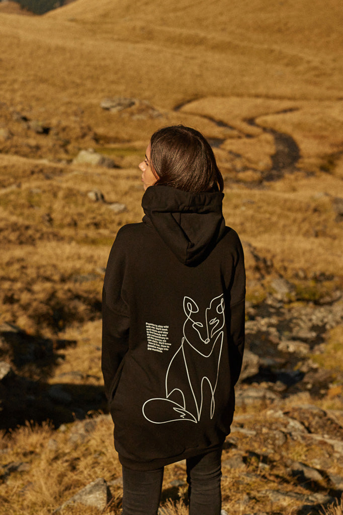 Wild Fox long hoodie