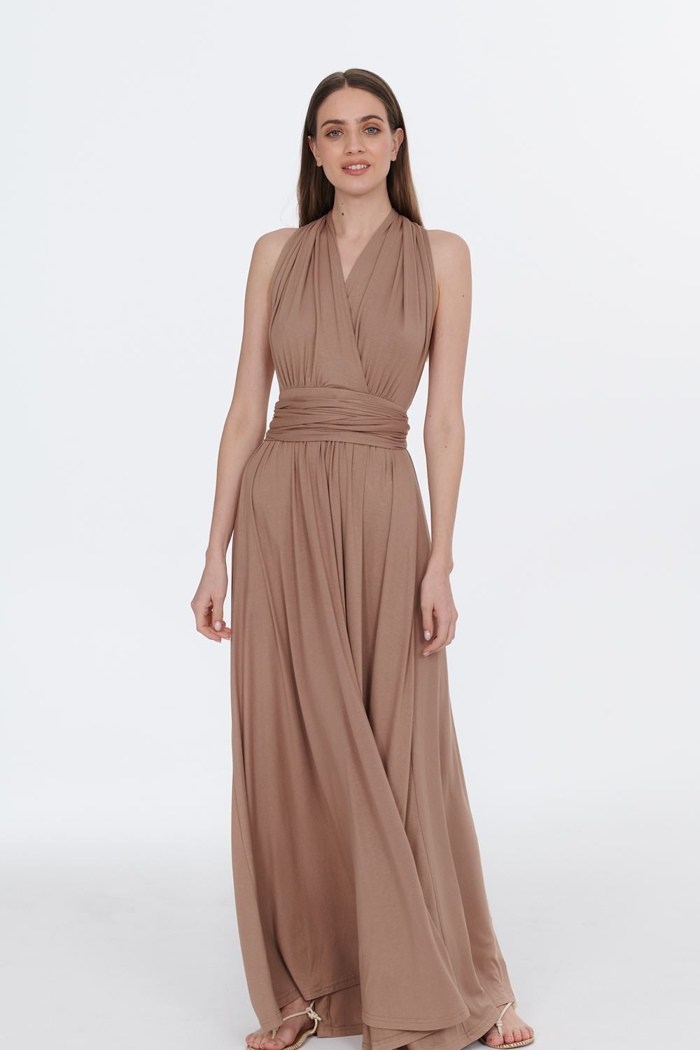 Sand Dunes infinity maxi dress