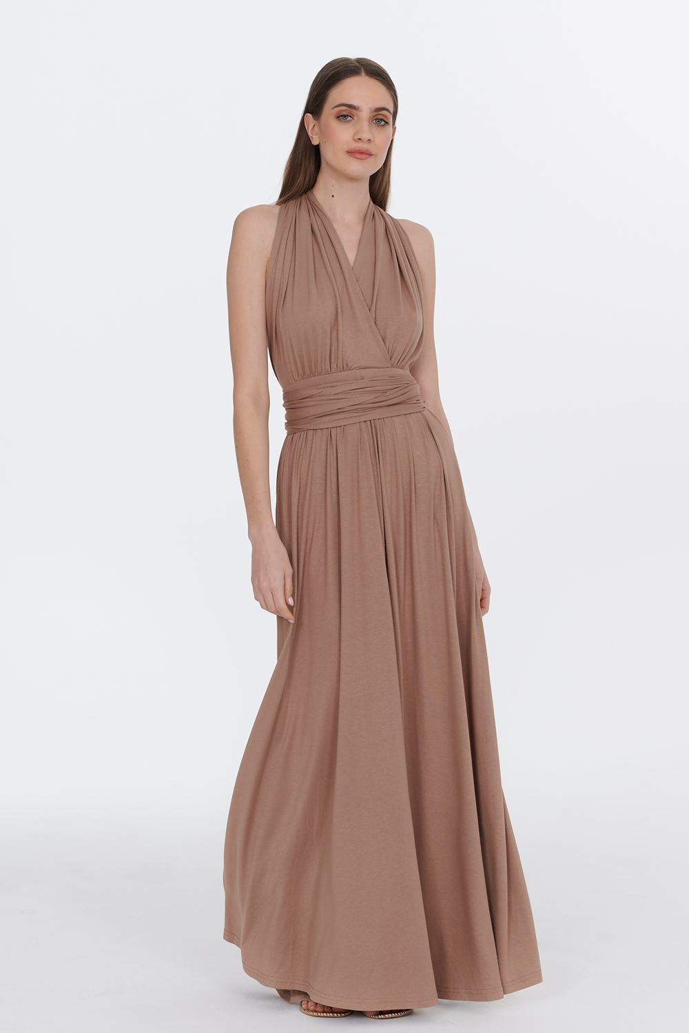 Sand Dunes infinity maxi dress