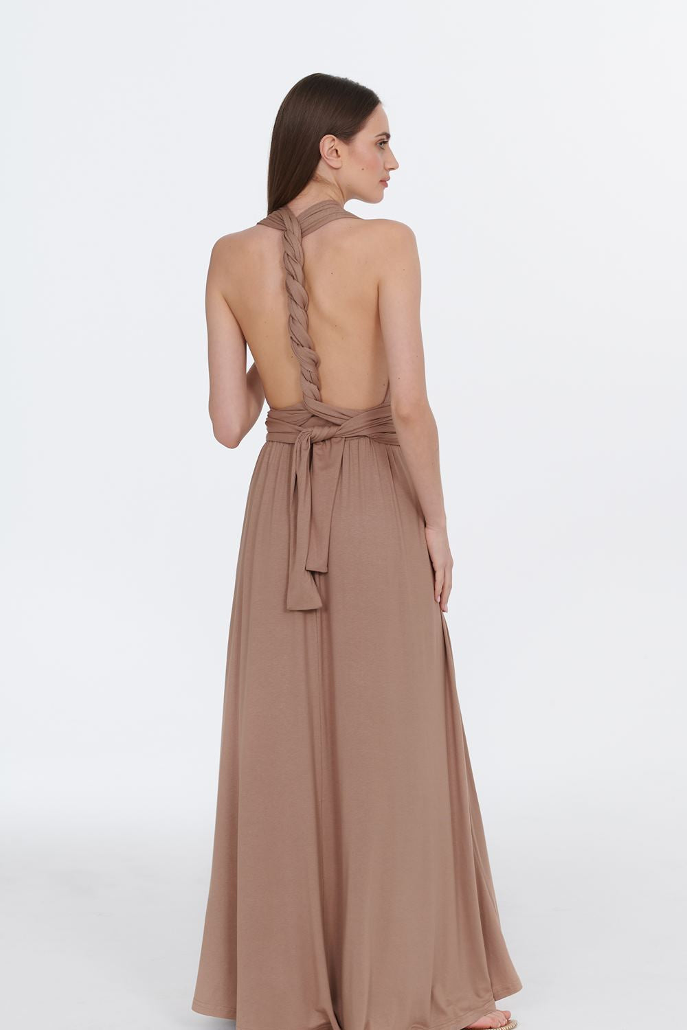 Sand Dunes infinity maxi dress