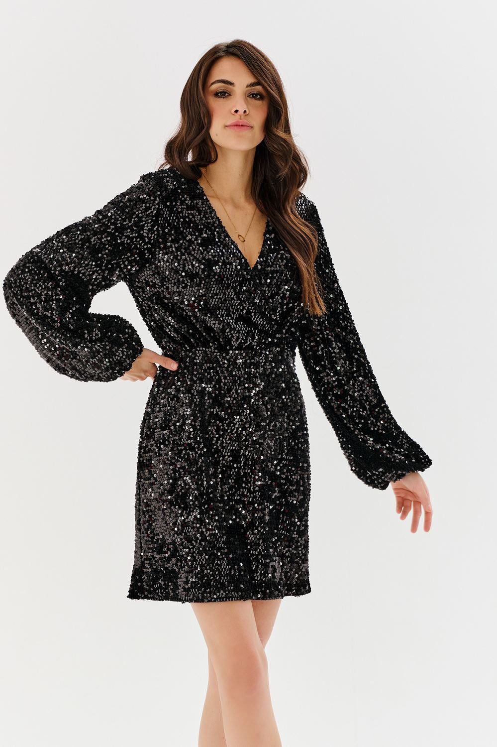 The Shadow Velvet fitted dress – NAOKO-STORE.com