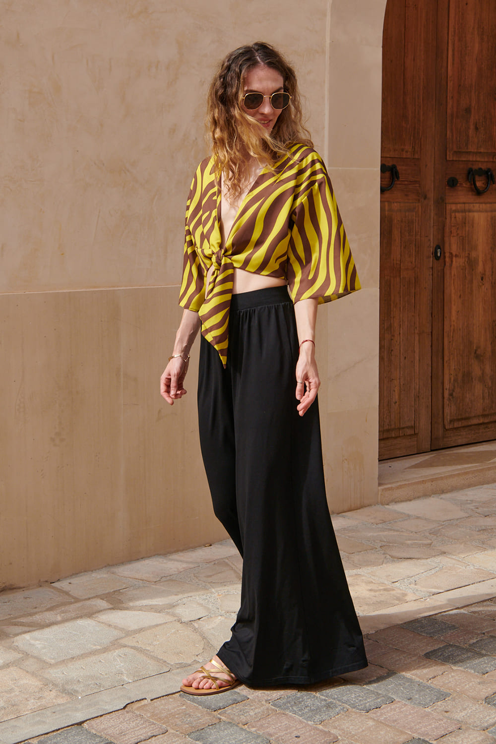 Moon Raising wide trousers